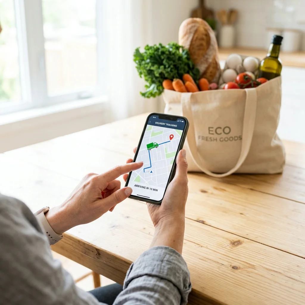 Aplicación movil de Domicilios a casa y bolsa de entregas